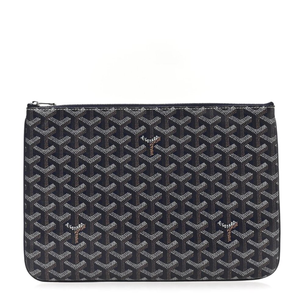 Goyard Senat Pouch Navy MM